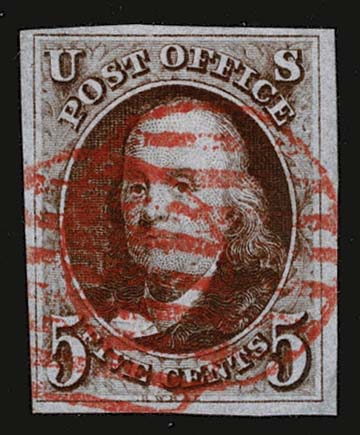Lot 7 - 1: United States 1847 issue -  Harmers International, Inc. Sale - 12 Spring 2022 Sale