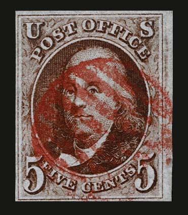Lot 12 - 1: United States 1847 issue -  Harmers International, Inc. Sale - 12 Spring 2022 Sale