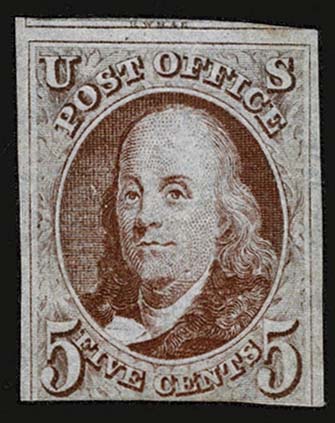 Lot 1 - 1: United States 1847 issue -  Harmers International, Inc. Sale - 12 Spring 2022 Sale