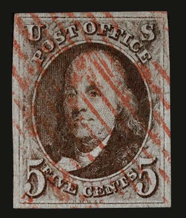Lot 14 - 1: United States 1847 issue -  Harmers International, Inc. Sale - 12 Spring 2022 Sale